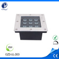 16W square outdoor paving led floor light